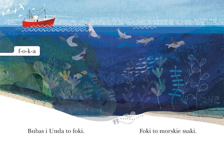 Czytam sobie. Figle w fokarium. O fokach z Helu. Poziom 1