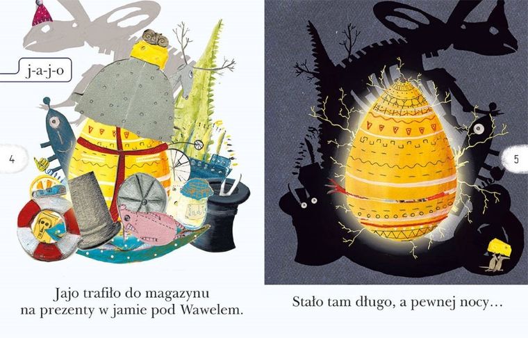 Czytam sobie. O smoku spod Wawelu. Poziom 1