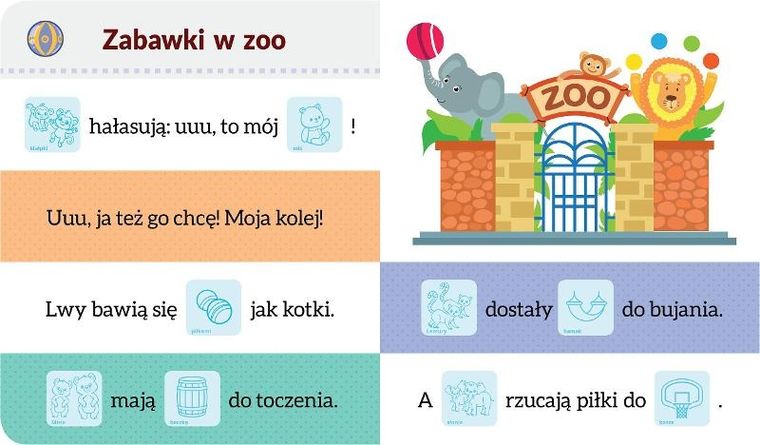 Czytamy i naklejamy. Pierwsze czytanki obrazkowe 5+