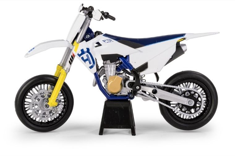 Daffi, Husqvarna FS450 2019, motocykl, model metalowy, 1:12