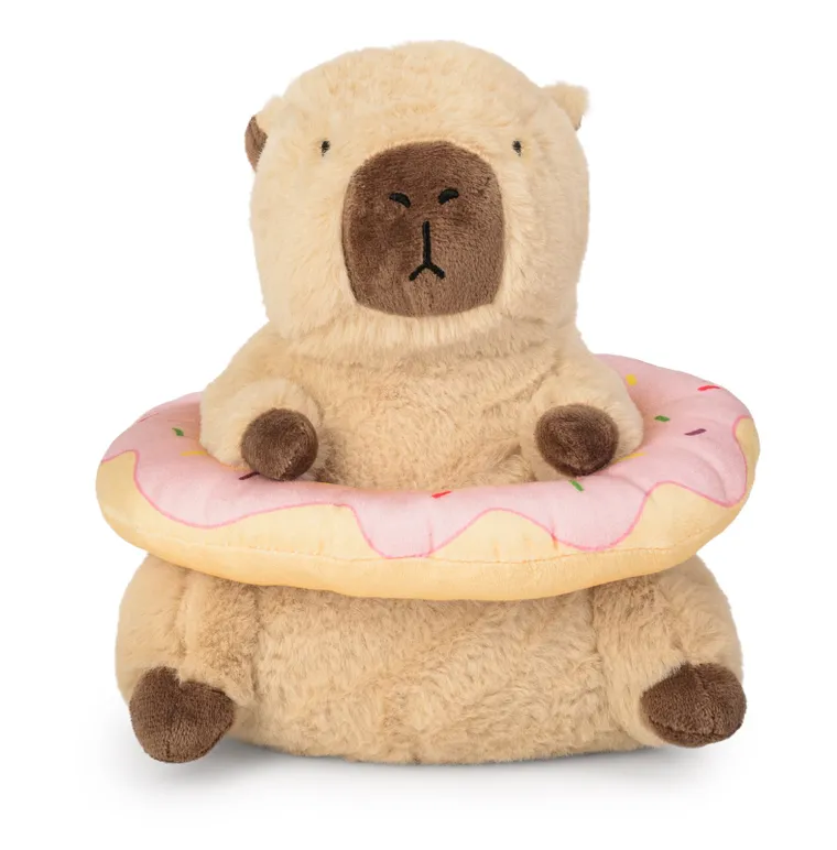 Daffi, Kapibara z donutem, maskotka, 20 cm