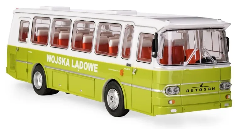 Daffi, Kolekcja Polskiej Motoryzacji, Autosan H9-20, autobus wojskowy, model pojazdu, 1:43