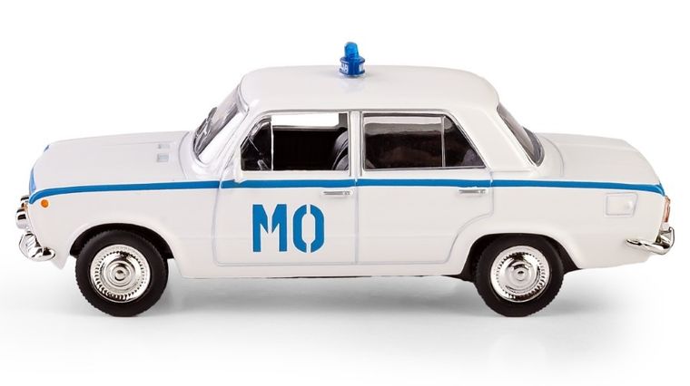 Daffi, Kolekcja Polskiej Motoryzacji, Fiat 125p MO, pojazd, model metalowy, 1:43