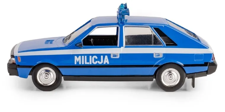 Daffi, Kolekcja Polskiej Motoryzacji, FSO Polonez Milicja, pojazd, model metalowy, 1:43