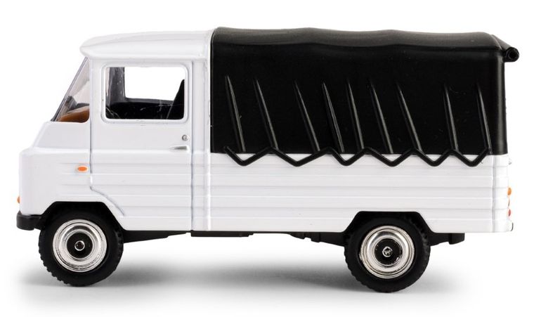 Daffi, Kolekcja Polskiej Motoryzacji, Żuk, pojazd, model metalowy, biały, 1:43