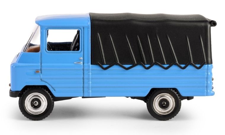 Daffi, Kolekcja Polskiej Motoryzacji, Żuk, pojazd, model metalowy, niebieski, 1:43