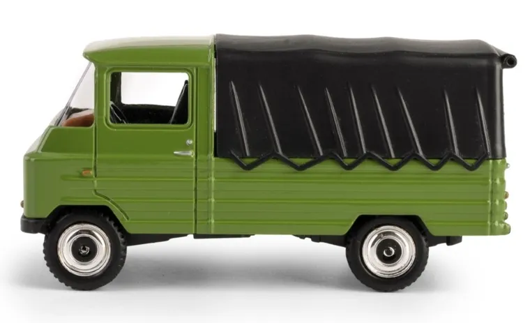 Daffi, Kolekcja Polskiej Motoryzacji, Żuk, pojazd, model metalowy, zielony, 1:43