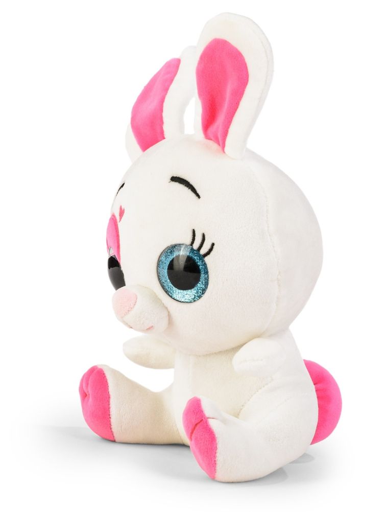 Daffi, Królik, maskotka, biały, 20 cm