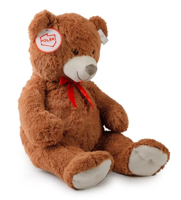 Daffi, miś, duża maskotka, brązowy, 100 cm