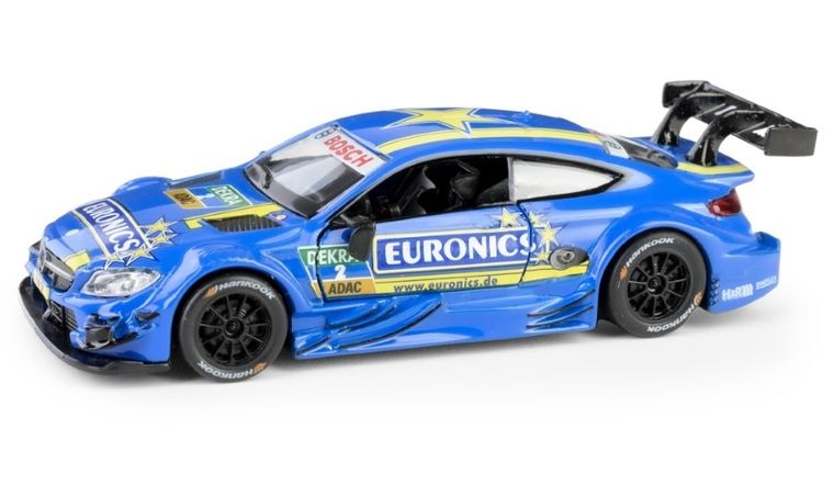 Daffi, MSZ, Mercedes-AMG C 63, pojazd, model metalowy, niebieski, 1:43