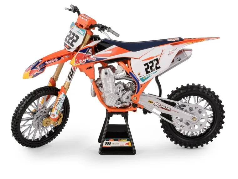 Daffi, Red Bull KTM 450SXF 2018 Tony Cairolli, motocykl, model metalowy, 1:6