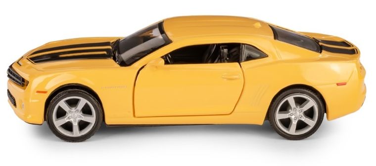 Daffi, RMZ City, Chevrolet Camaro, pojazd, model metalowy, żółty, 1:32