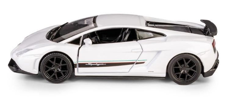 Daffi, RMZ City, Lamborghini LP570-4 Gallardo, pojazd, model metalowy, biały, 1:36