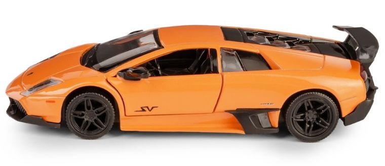 Daffi, RMZ City, Lamborghini LP670-4 Murcielago, pojazd, model metalowy, pomarańczowy, 1:32