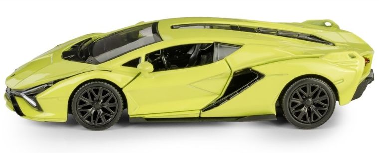 Daffi, RMZ City, Lamborghini Sian Zielony, pojazd, model metalowy, 1:32