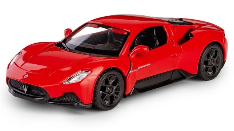 Daffi, RMZ City, Maserati MC20, pojazd, model metalowy, czerwony, 1:32