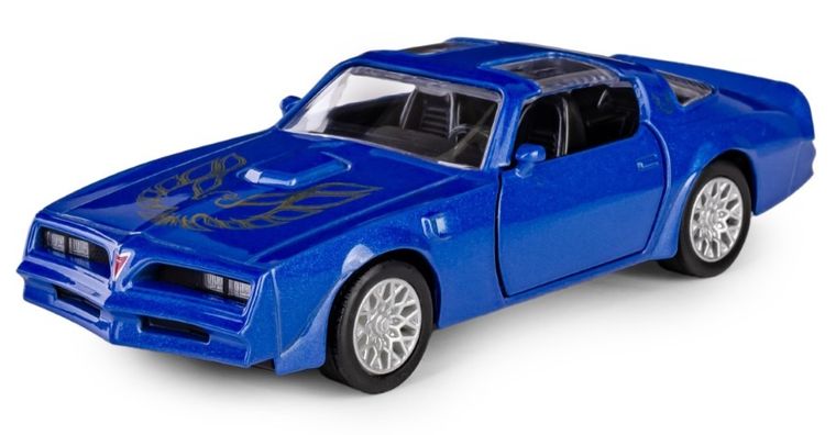 Daffi, RMZ City, Pontiac Firebird 1978, pojazd, model metalowy, niebieski, 1:32