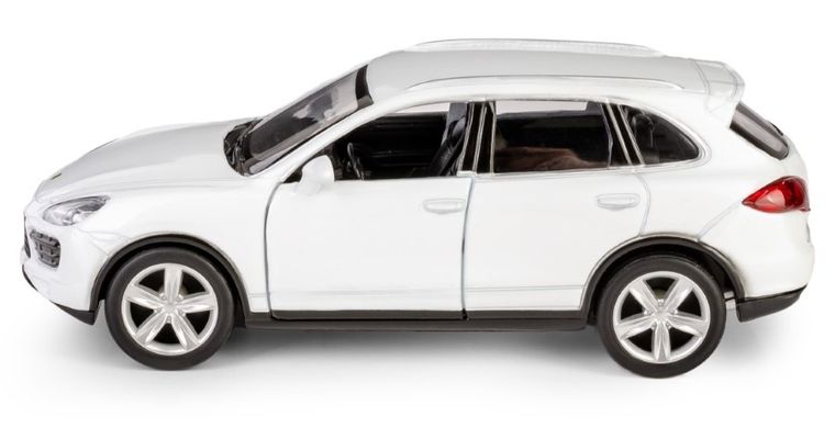 Daffi, RMZ City, Porsche Cayenne, pojazd, model metalowy, biały, 1:32