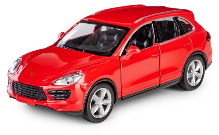 Daffi, RMZ City, Porsche Cayenne Turb, pojazd, model metalowy, 1:32