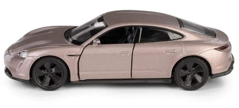 Daffi, RMZ City, Porsche Taycan Turbo S 2020, pojazd, model metalowy, różowy, 1:40