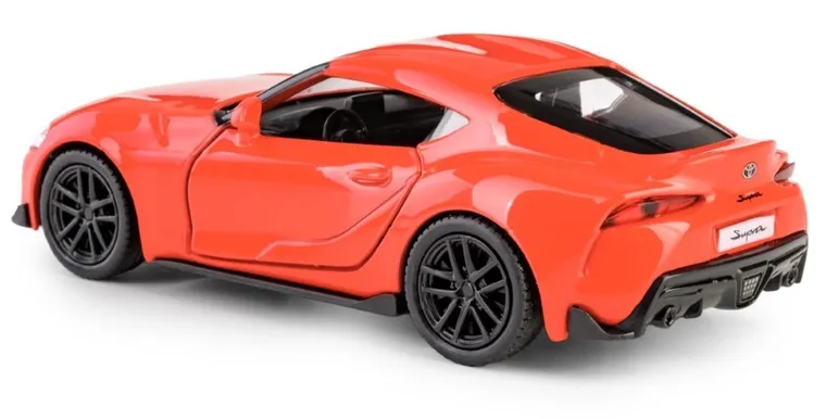 Daffi, RMZ City, Toyota Supra 2020, pojazd, model metalowy, czerwony, 1:36