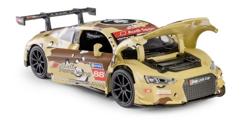 Daffi, RMZ Hobby, Audi R8 LMS GT3 2016 #88, pojazd, interaktywny model metalowy, 1:32