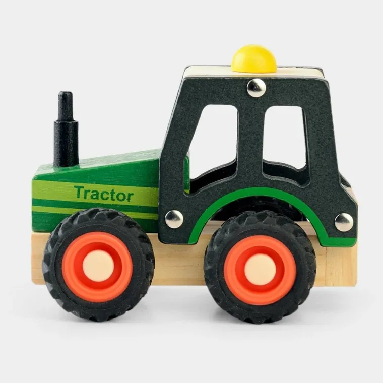 Daffi, traktor, pojazd drewniany z oponami