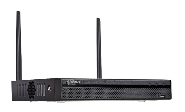 Dahua, rejestrator IP, NVR1104HS-W-S2-CE 1U, czarny