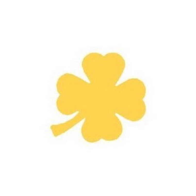 Dalprint, dziurkacz ozdobny, do papieru, koniczyna, 2.5 cm