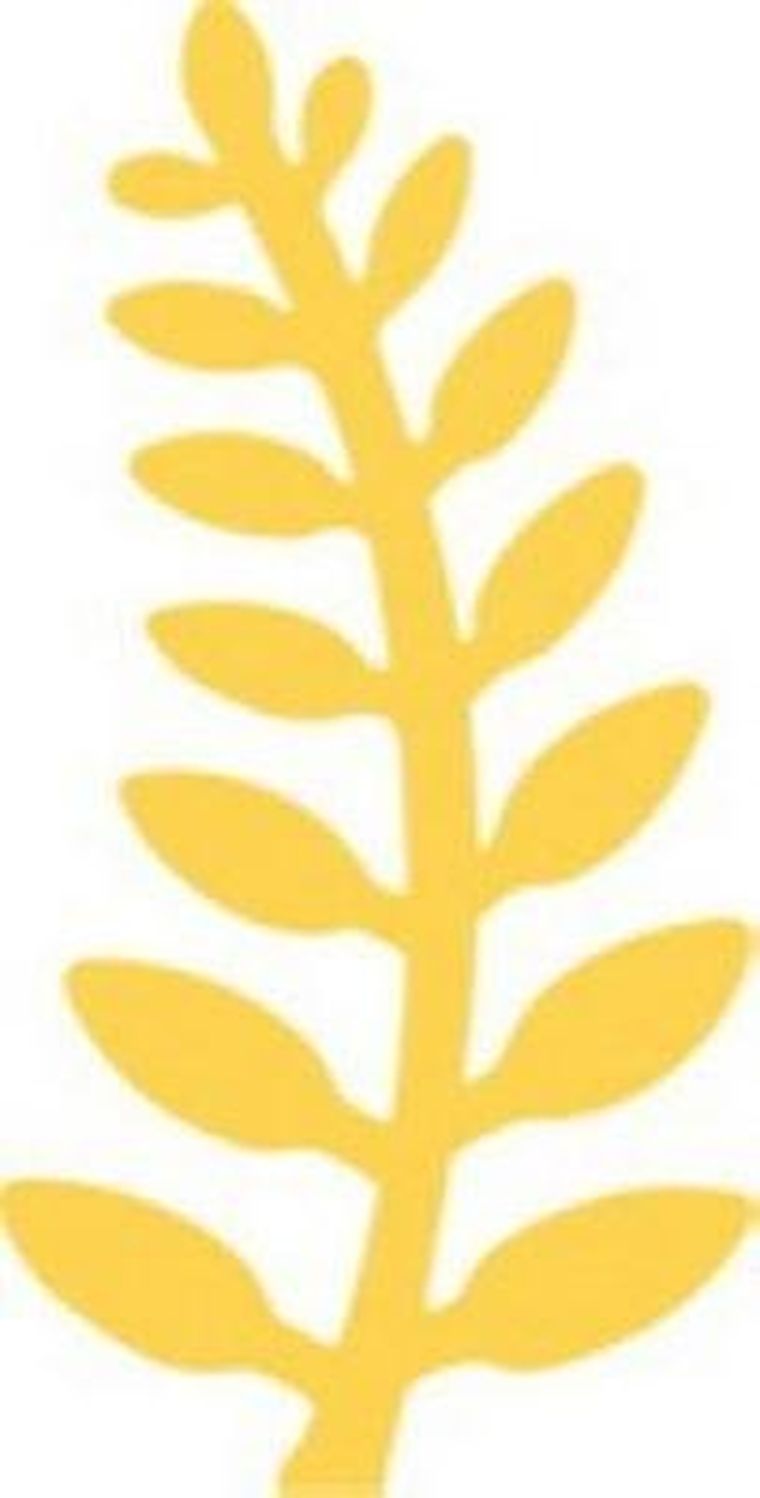 Dalprint, dziurkacz ozdobny, do papieru, paproć, 2.5 cm