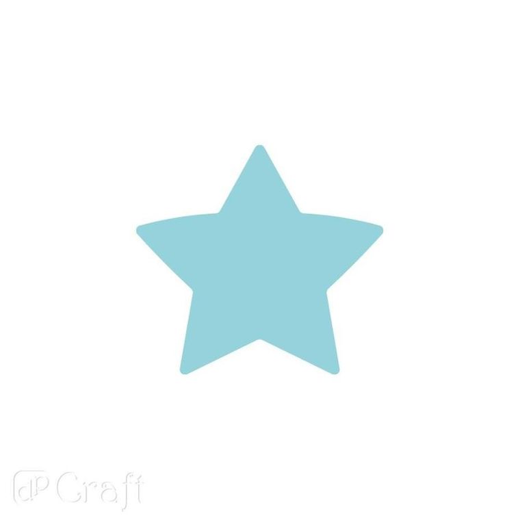 Dalprint, dziurkacz ozdobny, gwiazda, 7.6 cm