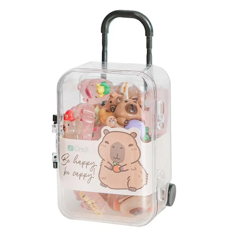 Dalprint, ozdoby polimerowe 3D, walizka, kapibara