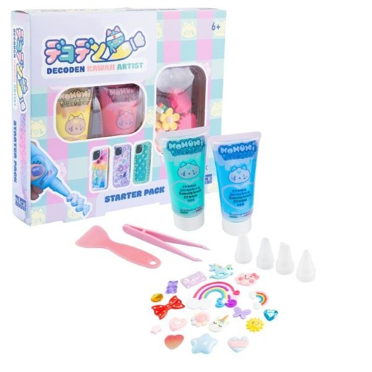 Decoden, zestaw startowy z kremową masą 3D do dekoracji