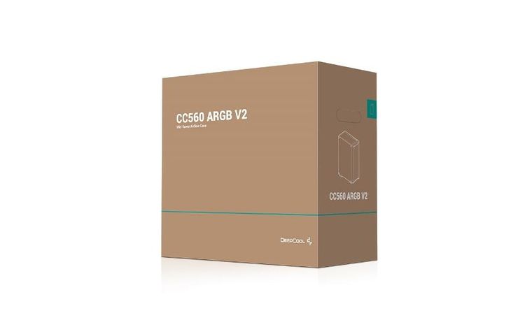 Deepcool, obudowa komputerowa, CC560 ARGB V2