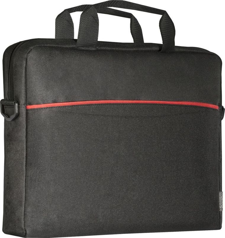 Defender, Lite, torba na laptopa 15.6", czarna