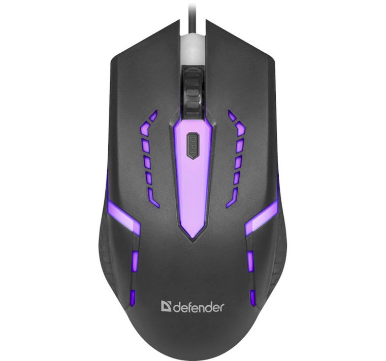 Defender, mysz optyczna, Hit Mb-601 Optic LED, 1200dpi, 4p