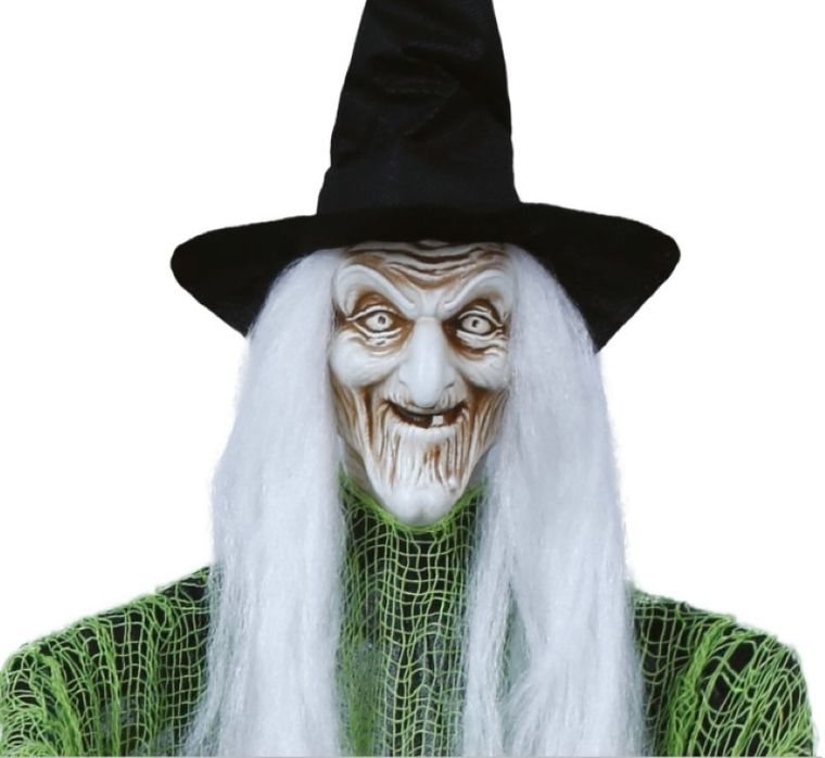 Dekoracja wisząca, Halloween, Czarownica, 100 cm