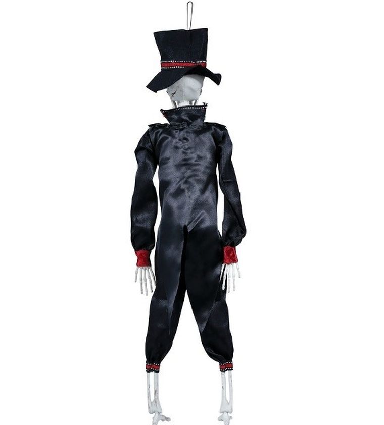 Dekoracja wisząca, szkielet meksykanina, 40 cm