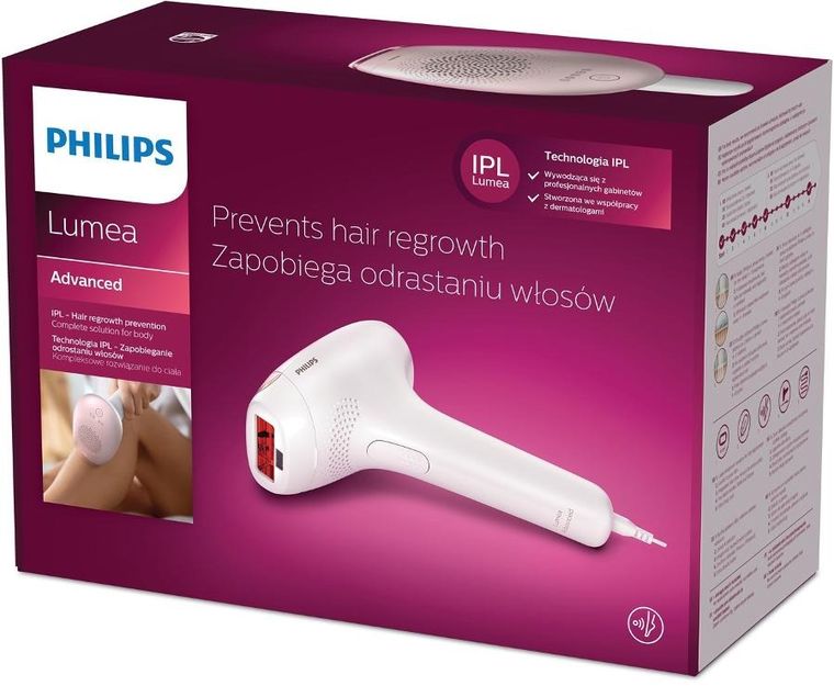 Depilator Świetlny Philips Lumea Advanced Sc1994/00,, biały