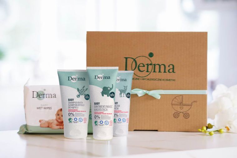Derma, Eco Baby, zestaw wyprawkowy do pielęgnacji dziecka