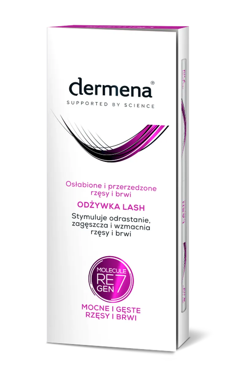 Dermena, Lash Care, odżywka stymulująca odrastanie do rzęs i brwi, 10 ml