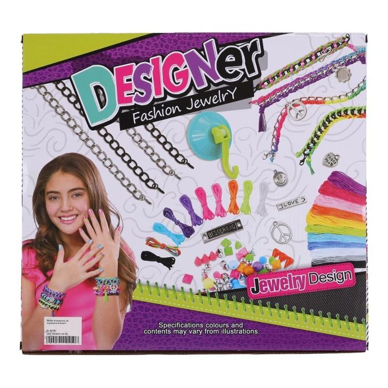 Designer Fashion Jewelery, zestaw do wyplatania biżuterii