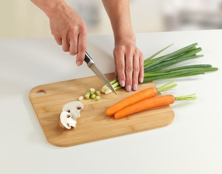 Deska do krojenia, bambusowa, 33-25 cm