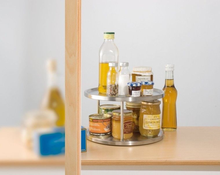 Deska obrotowa, organizer na przyprawy, 2 poziomy