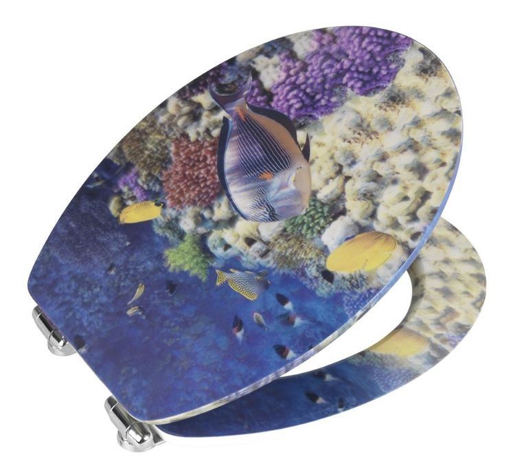 Deska sedesowa, fish, mdf