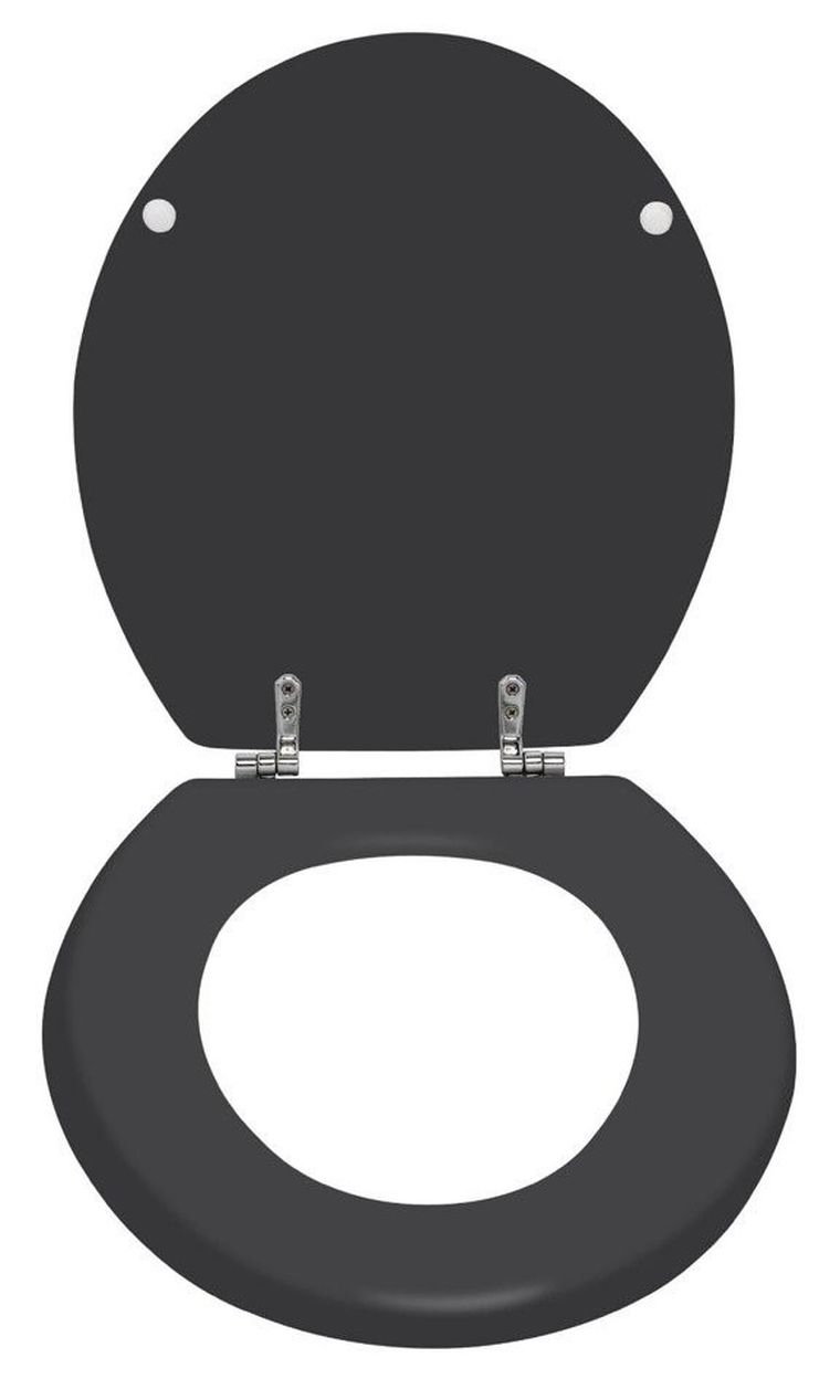 Deska sedesowa, Prima-mdf, czarna