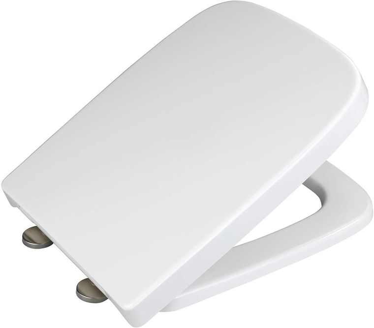 Deska sedesowa prostokątna Geberit Renova, biały