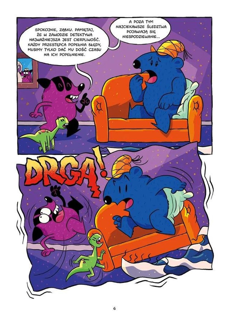 Detektyw Miś Zbyś na tropie. Gdy cię wita kosmita, a rakieta rozbita