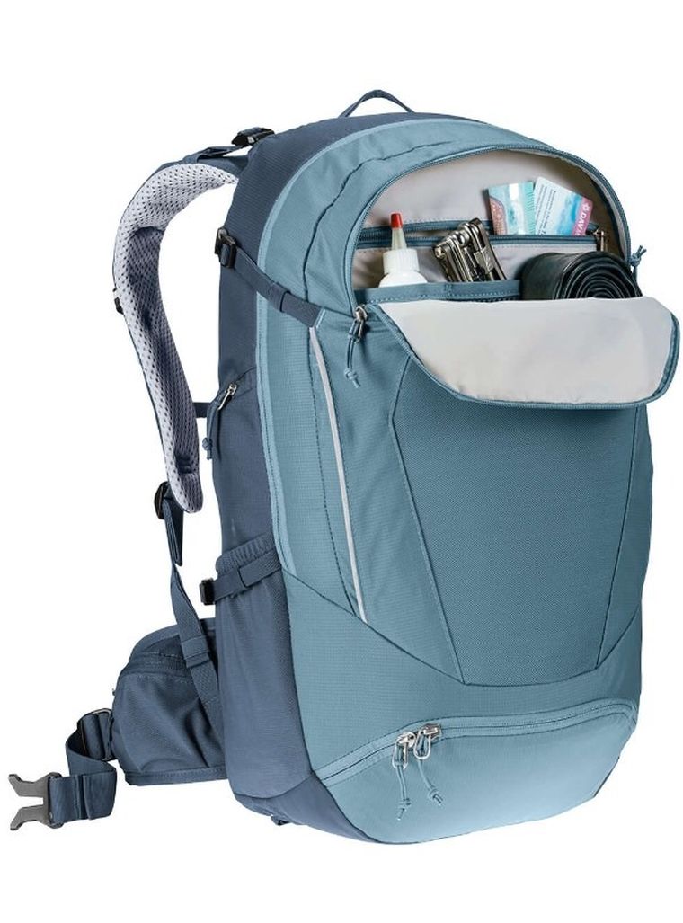Deuter, Trans Alpine 30, plecak rowerowy, atlantic