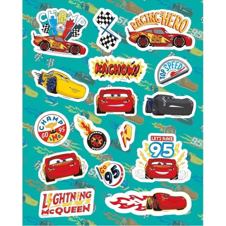 Diakakis, Auta, kolorowanka z naklejkami